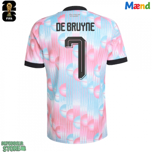 Belgien Kevin De Bruyne #7 Replika Udebanetrøje VM 2026 Kortærmet